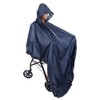 wheelchair raincoat,power wheelchair cape heelchair rain covers,wheelchair rain cover for