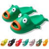 MEADOO Frog Slippers,Frog Flip Flops, Thickness Bath Slipper, Funny Couple