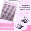 WENDY Natural Lash Clusters D Curl Wispy/Volume Eyelash Clusters Ultra