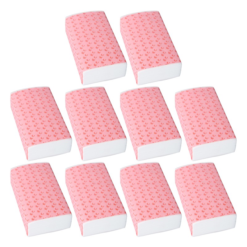10 Packs Perm Paper Thickened Heat Resistant Highly Absorbent Perm