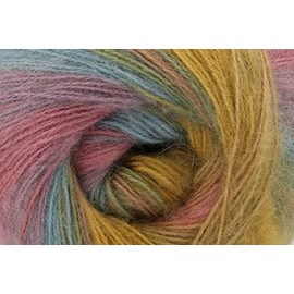 James C Brett Shhh DK Yarn, Wool Acrylic Airy Blend Crochet Soft Double Knitting Wool - 100g Balls - SH04 - Pack of 5