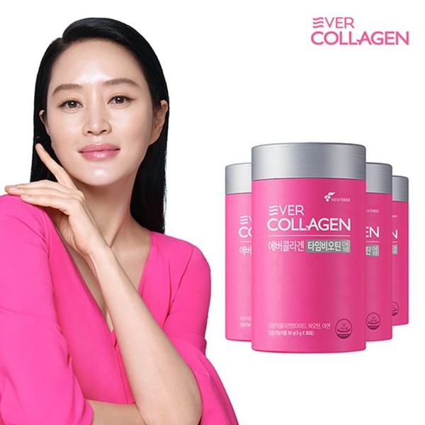 Ever Collagen Time Biotin-Up 120 days (4 bottles), single option / 에버콜라겐 타임비오틴업120일(4통), 단일옵션