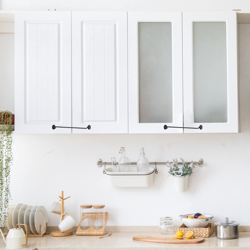 Frcolor Cabin Hooks Swivel Window Hooks with Mounting Screws 2pcs