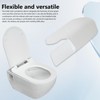 Portable Pee Guard Compatible for Toilet, Stops Urine Splash Compatible