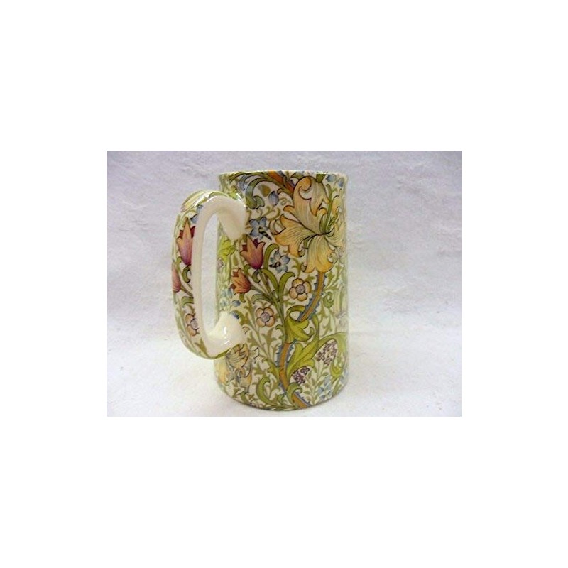 William Morris Golden Lilly Half Pint jug Made by Heron