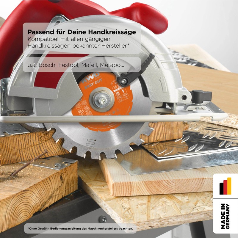 kwb 160 x 20 mm Circular Saw Blade, Made in
