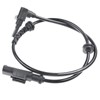 2x ABS sensor wheel speed rear axle for Punto/Punto Evo