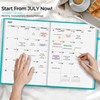 SUNEE 2024-2025 Weekly & Monthly Hardcover Planner 8" x 11"