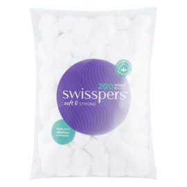 Swisspers Buy Swisspers Cotton Wool Balls 200 Pack Online | Chempro Chemists