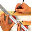 CarAngels Wood Injury Tool Set with Magnet, Ruler Stop &