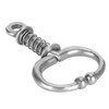 Farm Animal Cattle Ring Stainless Steel Automatic Cow Spring Nose
