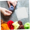 DOITOOL 10pcs Plastic Mesh Sheets for DIY Crafting Embroidery Crochet
