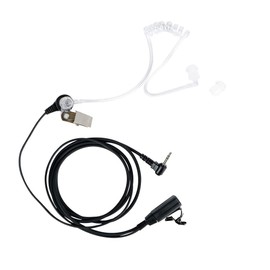 2.5mm Earpiece for Motorola Walkie Talkie,Caroo 1 Pin Covert Acoustic Tube Headset with PTT Mic for Motorola Talkabout MH230R MR350R T200 T200TP T260 T260TP T460 T600 MT350R Two Way Radio Accessories