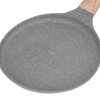 Frying Pan with Magnetic Base Rapid Heat Conduction Prevents Stick