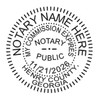 Premium Notary Seal Embosser | Georgia (Silver)