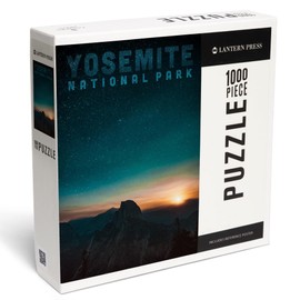 Yosemite National Park, California, Sunset (1000 Piece Puzzle, Challenging Jigsaw Puzzle for Adults, Made in USA)