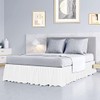 British Home Bedding - Plain Polycotton Extra Deep Frilled Bed