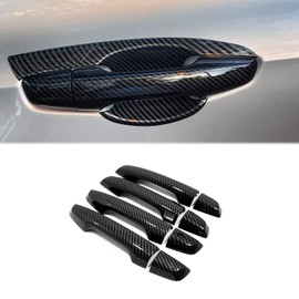 Hyorabyn Side Door Handle Cover Decoration Trim Compatible with Honda CRV CR-V 5th Gen Accessories 2017 2018 2019 2020 2021 2022 with Smart Entry Lock