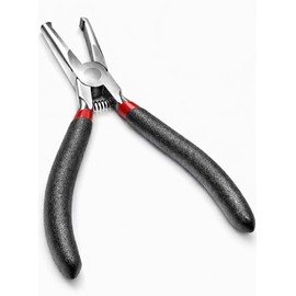 Guitar Fret Removal Pliers, Flat Jaw Fret Puller Tool for Guitar Bass and Ukulele Repair, Spring Loaded Guitar Fret Puller for DIY Guitar Maintenance