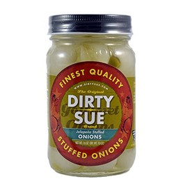 Dirty Sue Jalapeno Stuffed Onions 16oz - Cocktail Onions