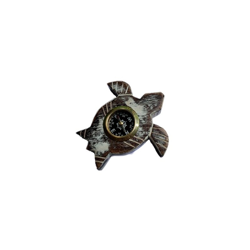 Term Tortise Compass Maritime Desk Accessories Camping & Hiking Collectibles
