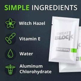 Sweatblock Toallitas Antitranspirantes Diarias  Control De L