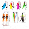Cat Feather Toy Replacement Cat Toy Wand Refills, 10 Pieces
