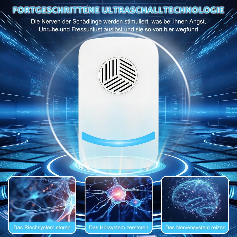 Bugshield - Spina antiacaro a ultrasuoni 2026, ad alte prestazioni,