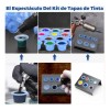 Caps Retapas Para Tinta De Ato Tatuar Silicona Cups 200pz