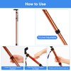 supregear Folding Cane, 5-Level Adjustable Height Walking Stick Lightweight Collapsible