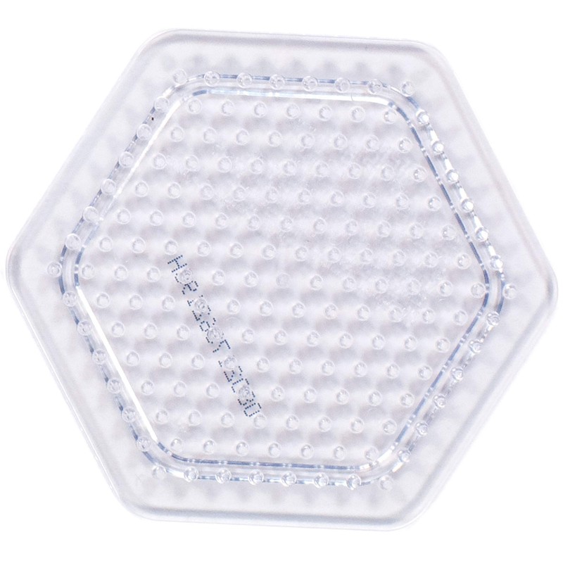 Perler Beads Basic Shapes Clear Pegboard Set, Small, Clear, 5