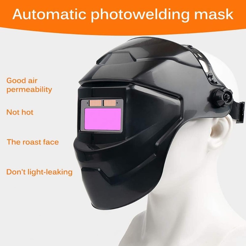 SUNJULY Auto Darkening Welding Helmet, True Color Solar Mask With