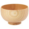 Yamanaka Lacquerware Shirasagi Woodworking Soup Bowl M Approx. 4.3 inches