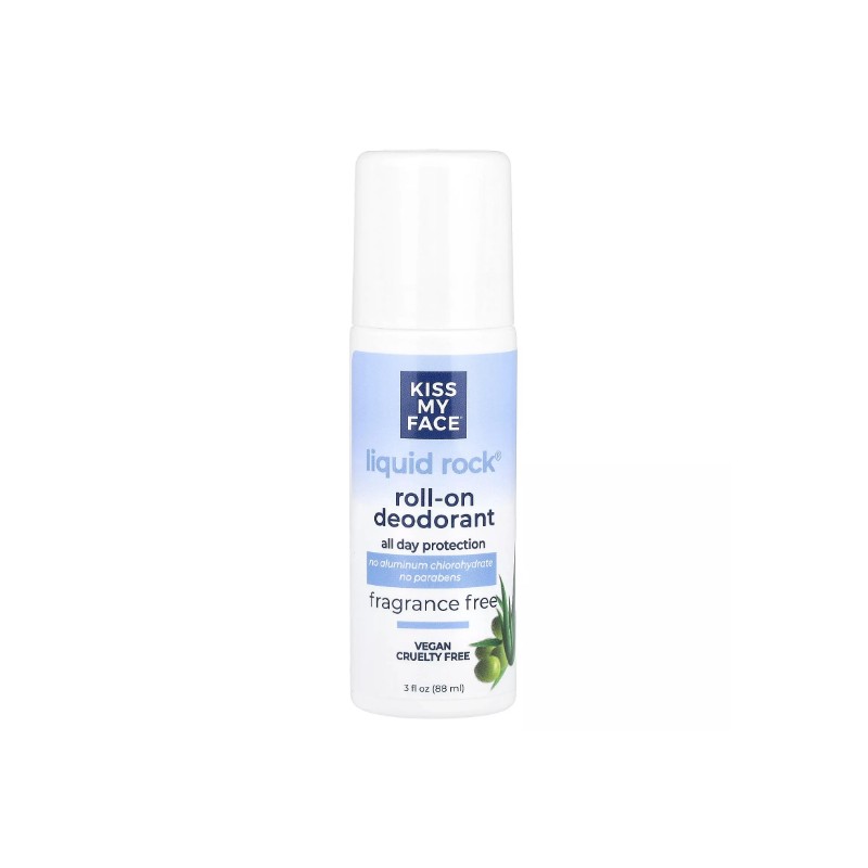 Liquid Rock® Roll-On Deodorant, Fragrance Free, 3 fl oz (88