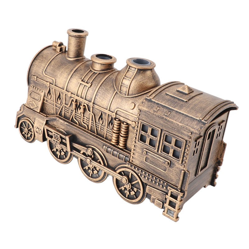 Train Humidifier 300ml Retro Train Shape Aromatherapy Diffuser with Waterless