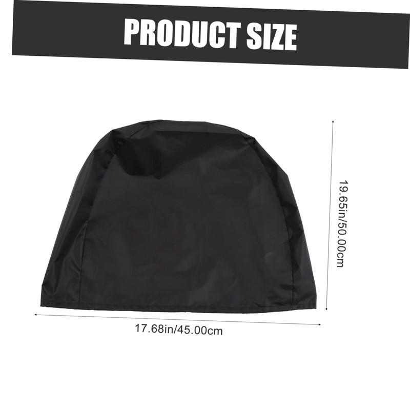 SUPVOX Outdoor BBQ Grill Cover Uv Resistant Round Barbecue Protection