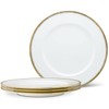 Noritake Haku Set of 4 Dinner Plates, 11"