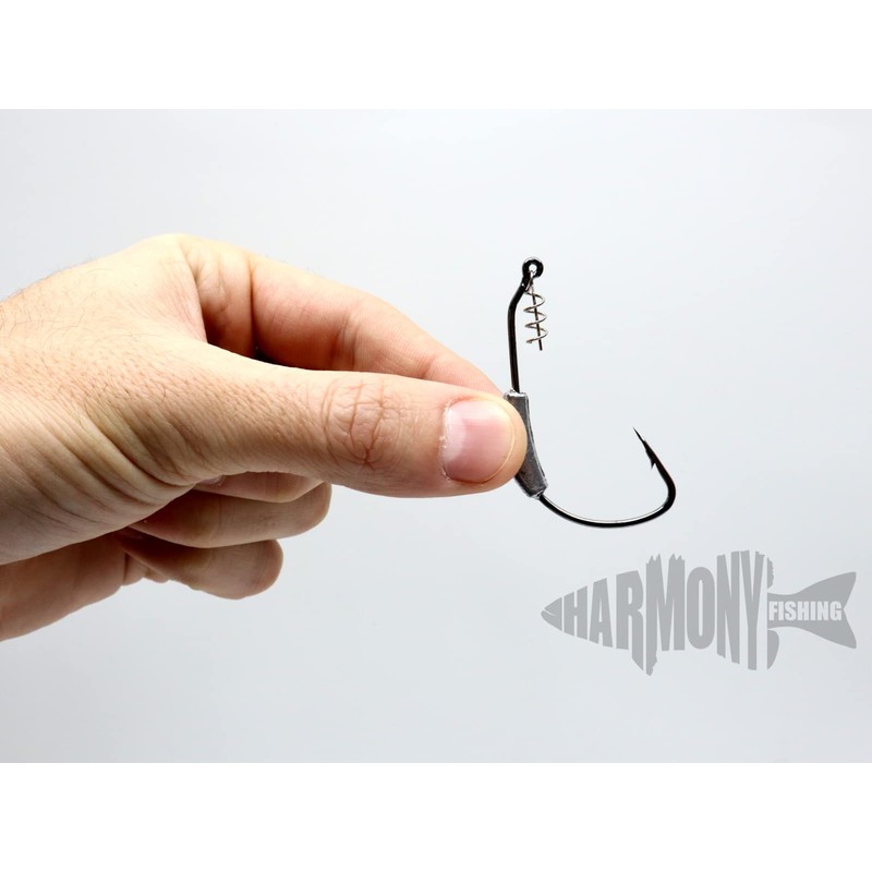 Harmony Fishing - Razor Series Weighted Swimbait Hooks (5 Pack)