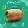 The Pretty Turtle Bamboo Kitchen Counter Utensil Crock Holder Caddy