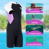 Children's Neoprene Shorty Wetsuit Shorty 2.5 mm Wetsuit Girls Front