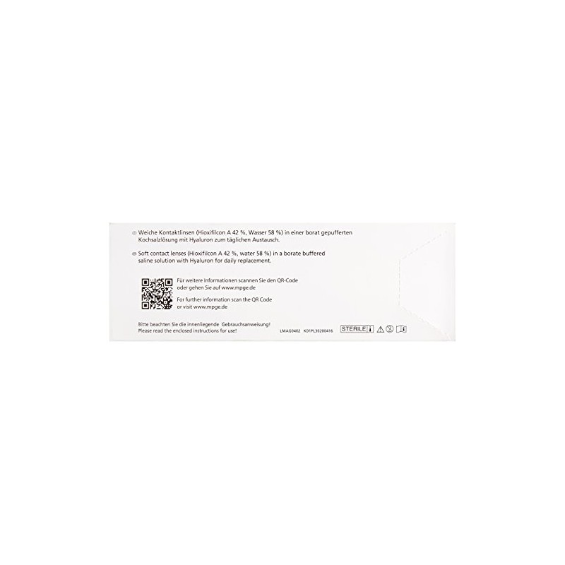 Perfect One Day AS UV Day Lenses Soft Pack of