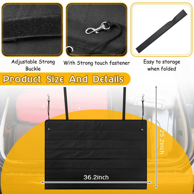 Tinideya Large Rear Bumper Protector for Cars 36 x 25