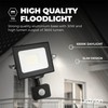 Ledvion Osram LED Spotlight with Motion Sensor, 30 Watt LED