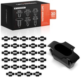 A-Premium 30PCS Nylon Fastener Radiator Grille Clip Compatible with Land Rover Range Rover 2010-2024, Discovery Sport, LR4, Discovery Sport, Defender 90, Defender 110, Range Rover Evoque Sport Velar