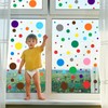 uxcell 9 Sheets Polka Dots Wall Decals, PVC Peel and