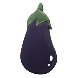 LILIAO Eggplant Cookie Cutter, 2.5 x 5.7 inch