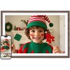 Frameo 10.1" Wood WiFi Digital Picture Frame with 32GB Memory,
