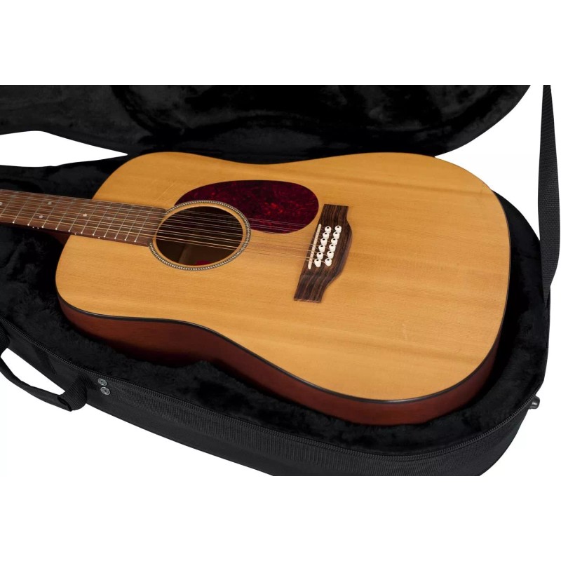 Gator Lightweight Polyfoam Guitar Case For Dreadnaught Style Acoustic Guitars