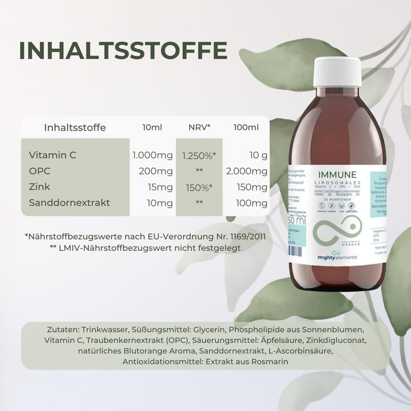3 in 1 - Liposomal Vitamin C (1000 mg) I