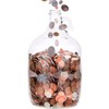 Skywin Swear Jar, Glass Coin Jar for Adults, Large Money